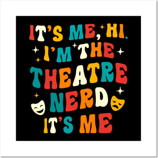 Theatre Nerd Funny Theatre Gifts Drama Theater Posters and Art